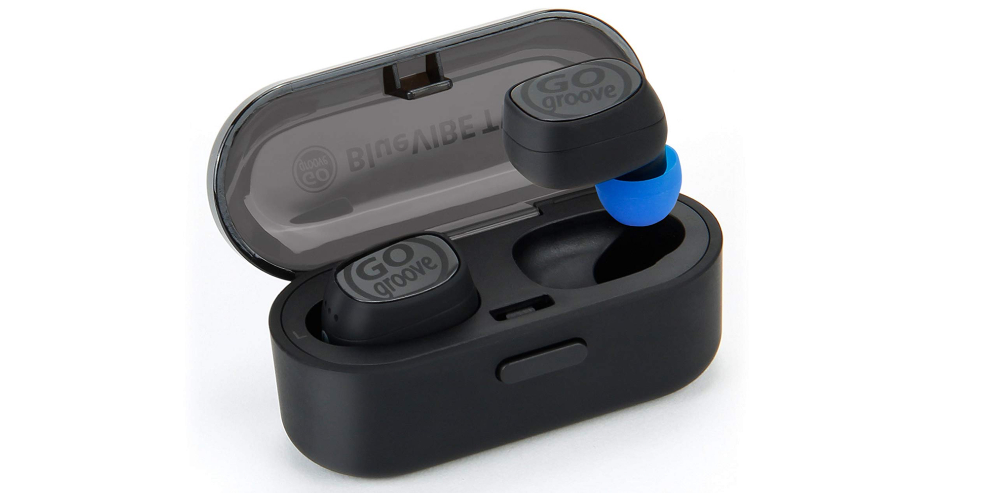 These truly wireless earbuds carry a 12hour battery life and are down