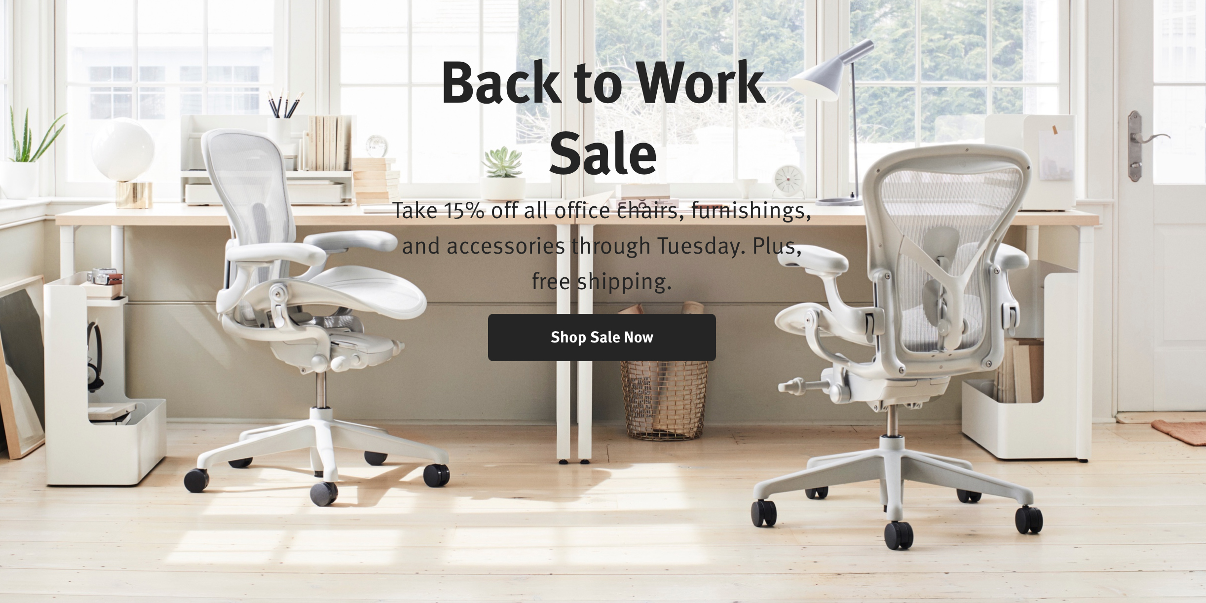 Herman Miller launches surprise Labor Day sale w/ 15 off + free shipping