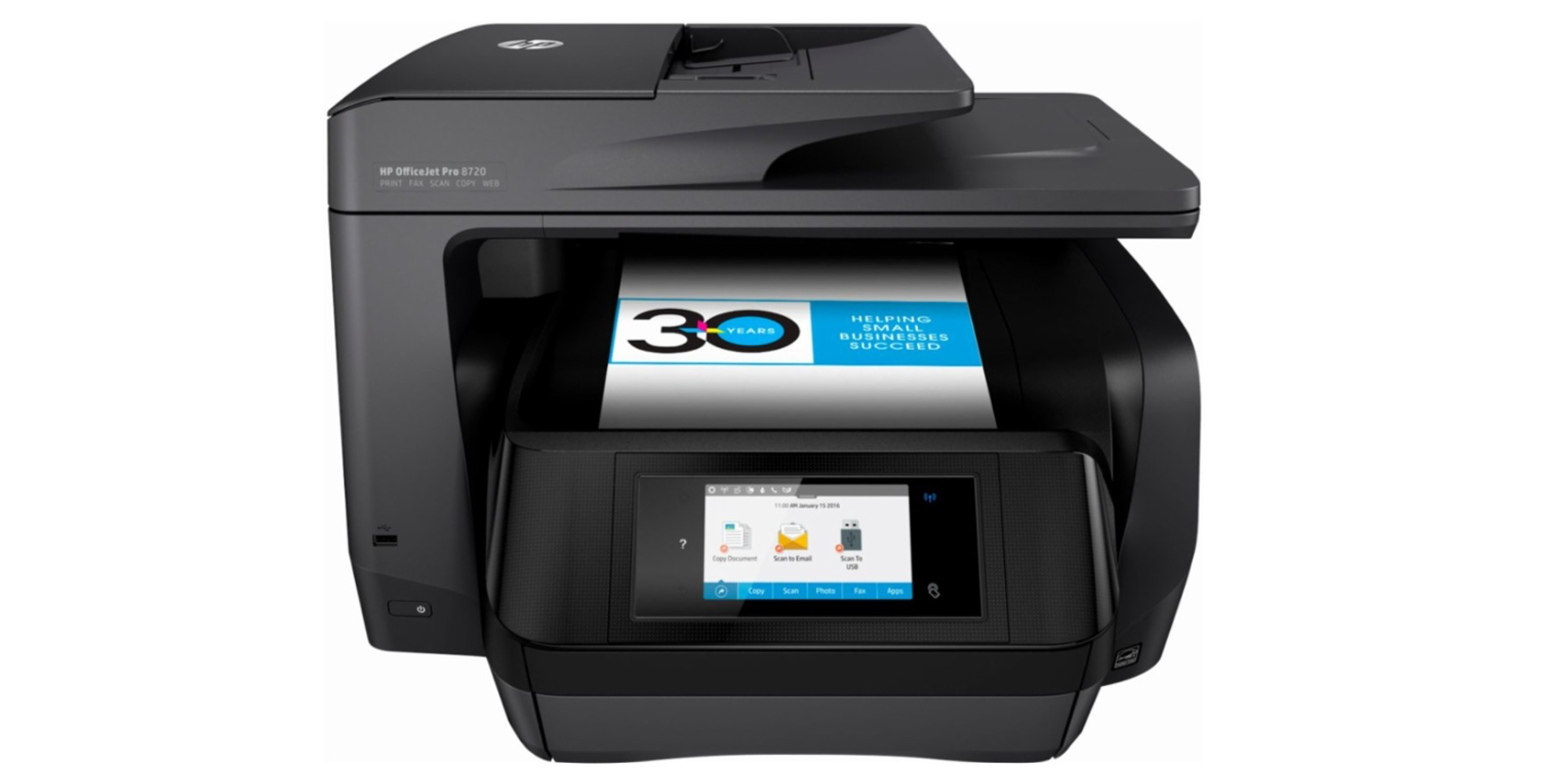 HP S OfficeJet Pro AiO Wireless Printer Drops To 130 Shipped Reg 180   Hp Officejet Pro 8720 Aio Printer 