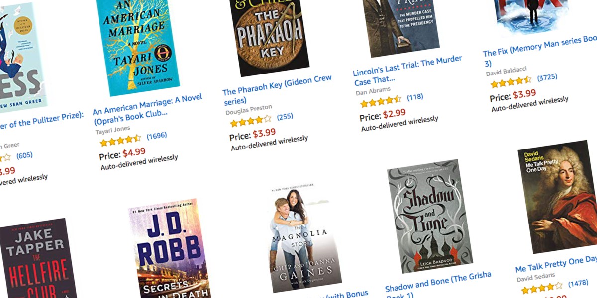 Find your next summer read w/ these bestselling Kindle eBooks starting