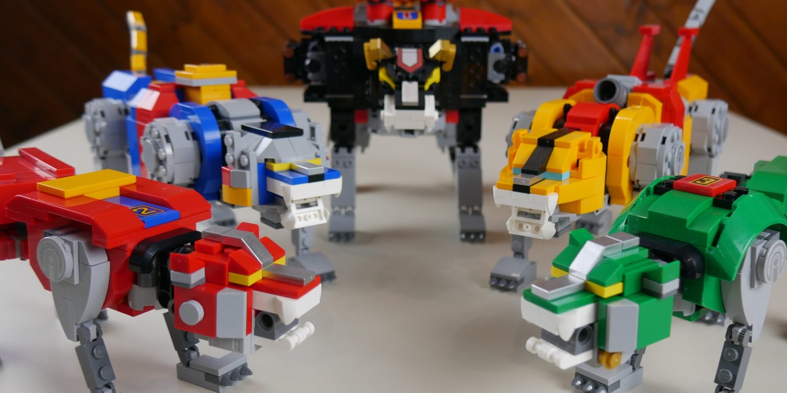 Review Lego Voltron Combines Five Fearsome Lions Into The