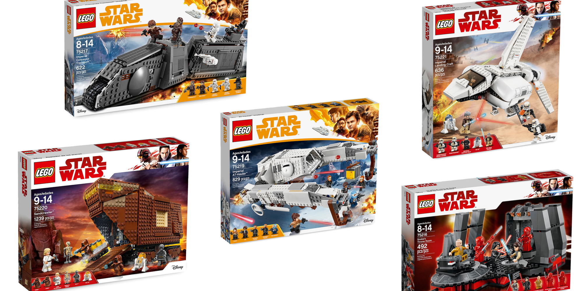 Save up to 25% on newly-released LEGO Star Wars sets and more from $15