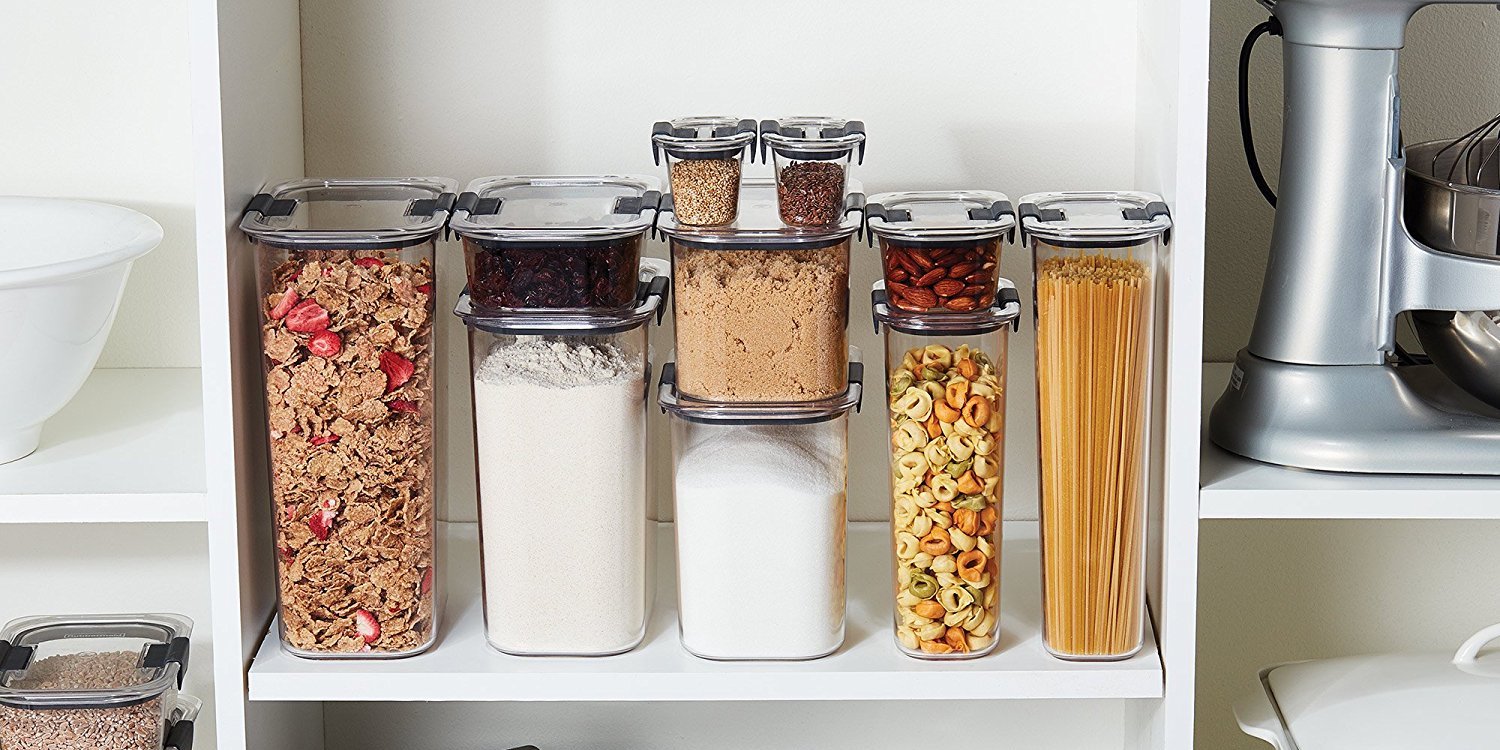 Rubbermaid Brilliance Airtight Food Storage Container for Pantry