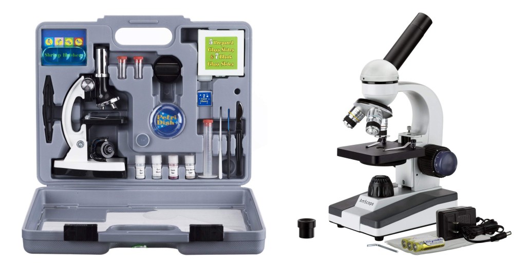 Amazon has AmScope Student Microscope Kits from 25 shipped (Up to 35