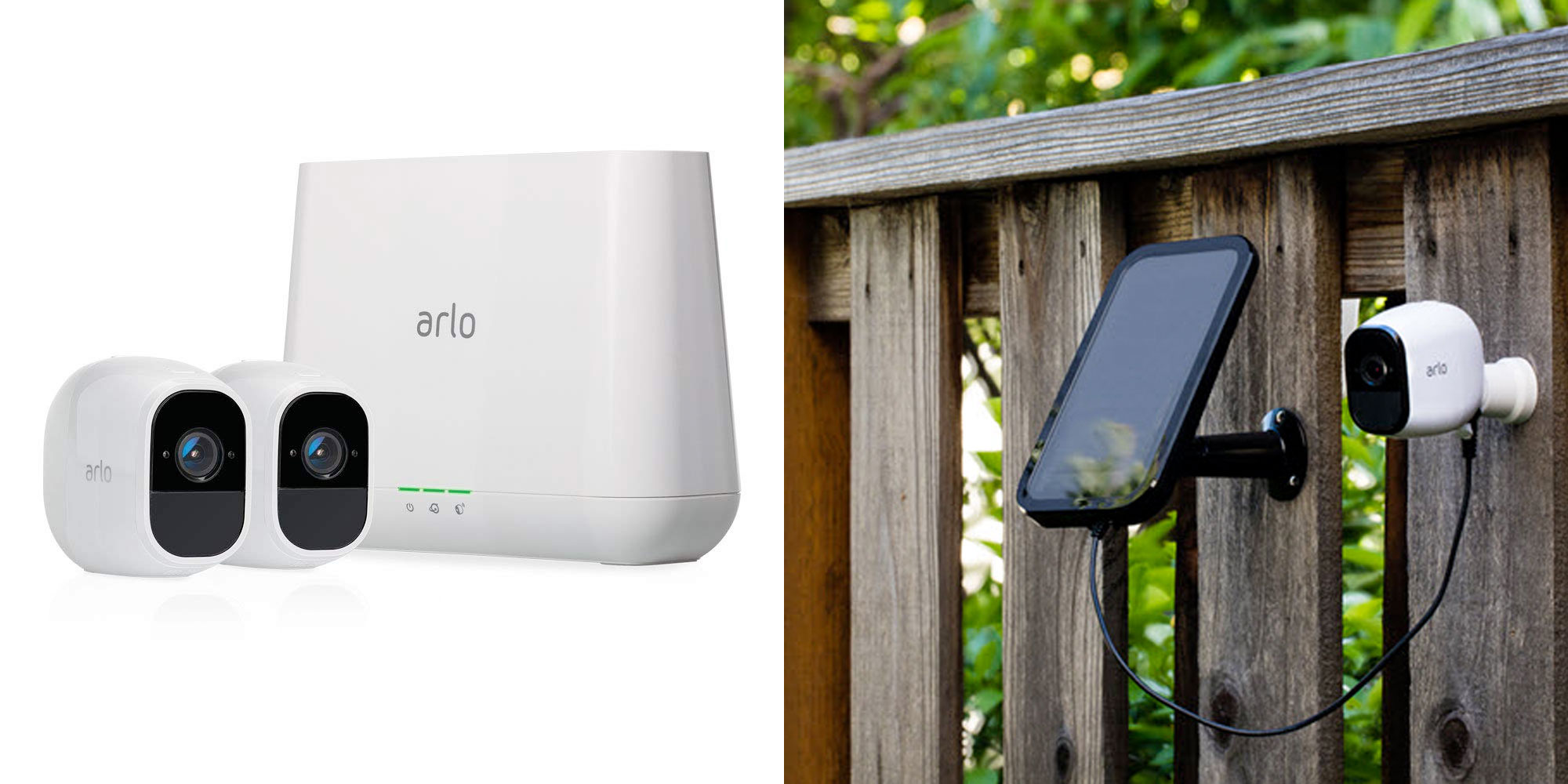 security monitoring that works with Arlo pro