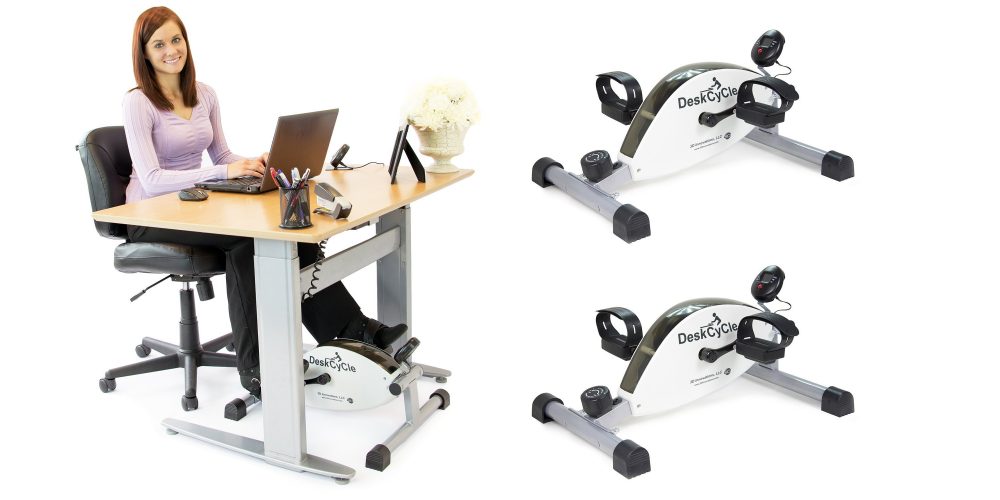 Deskcycle Under Desk Exercise Bike Now A Best Ever 119 Shipped