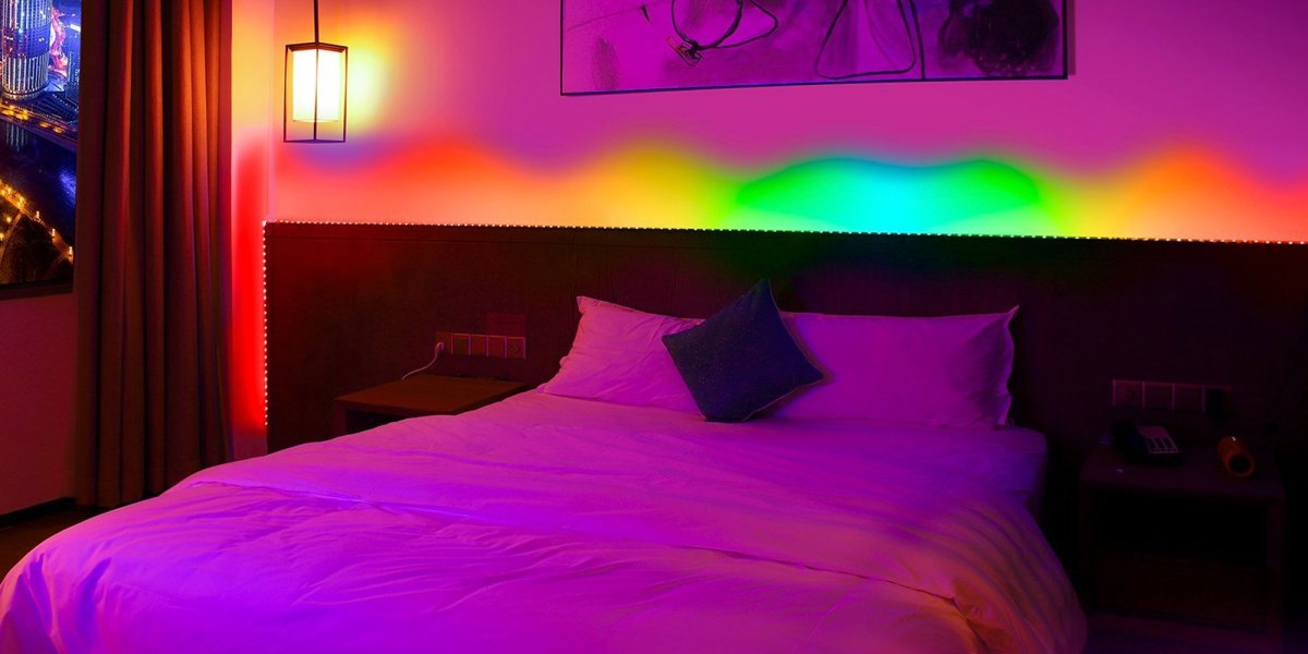 Add to any w/ this $22 app-controlled RGB LED strip