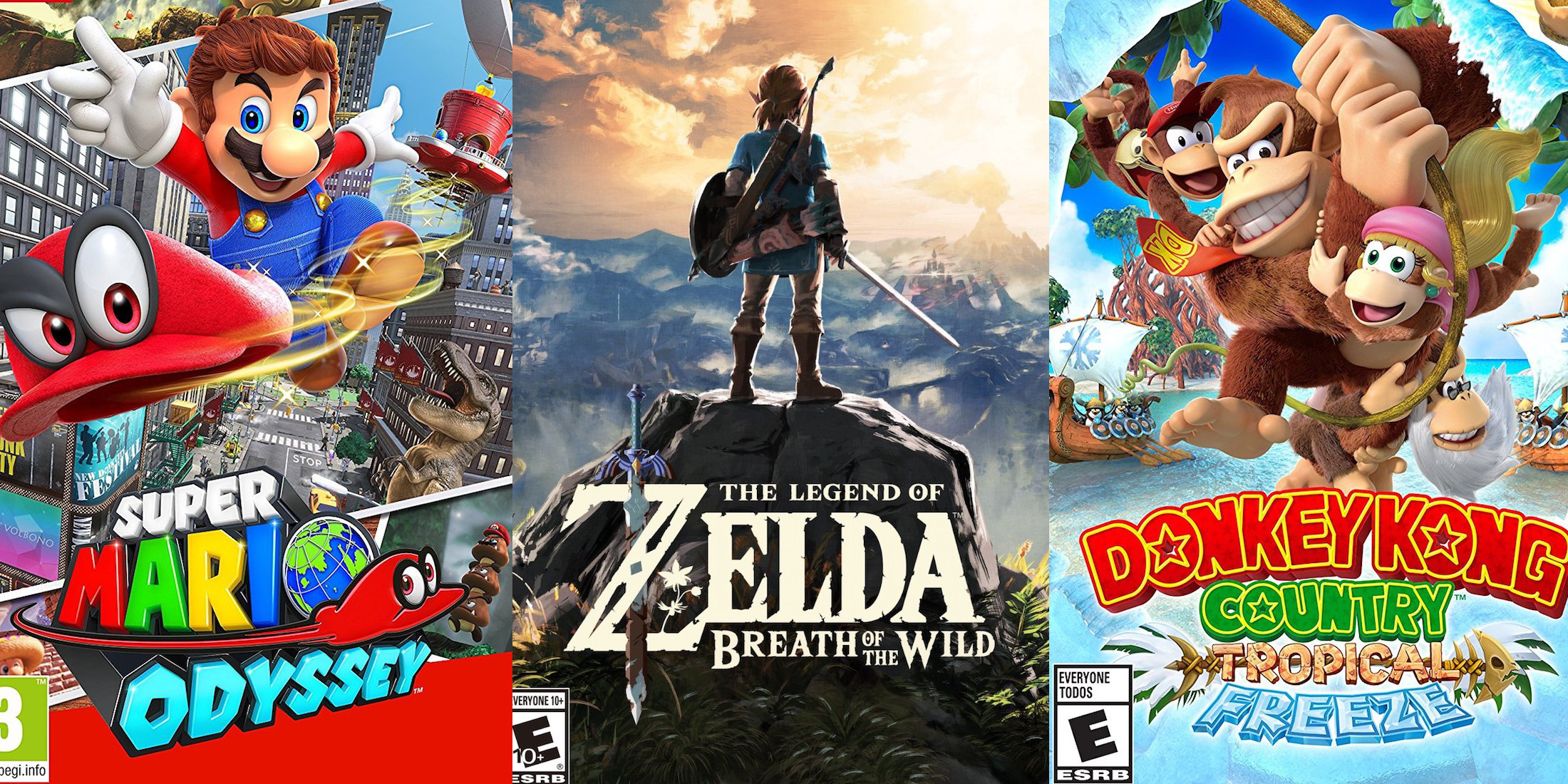 Nintendo Switch games from $45 or less: Zelda, Mario, Toad, Donkey Kong,  more