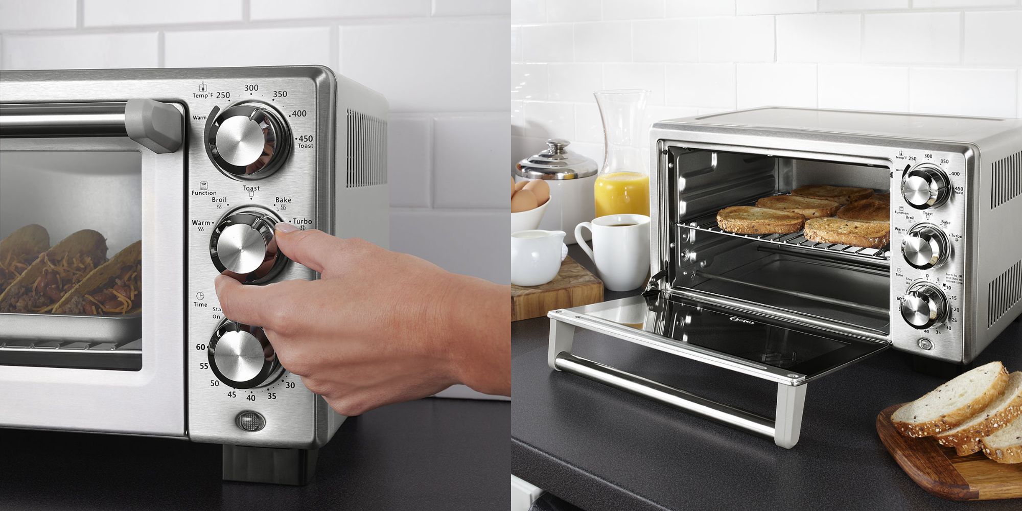 Cook food faster with Oster's Convection Toaster Oven 23 (35 off)