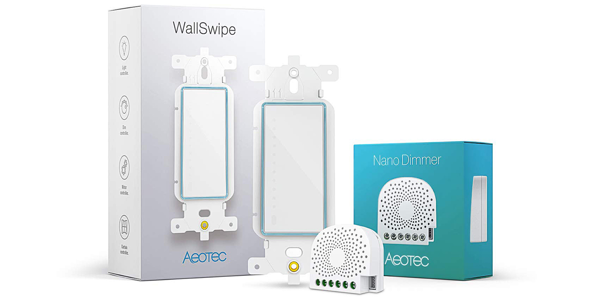 Aeotec debuts its new WallSwipe Z-Wave Plus Dimmer with multi-touch ...