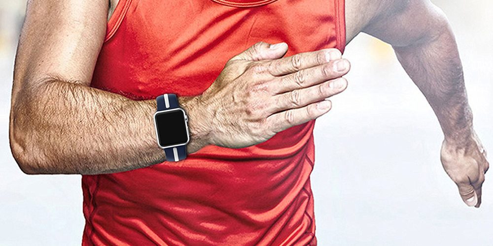Dual-tone Silicone Apple Watch Sport Band