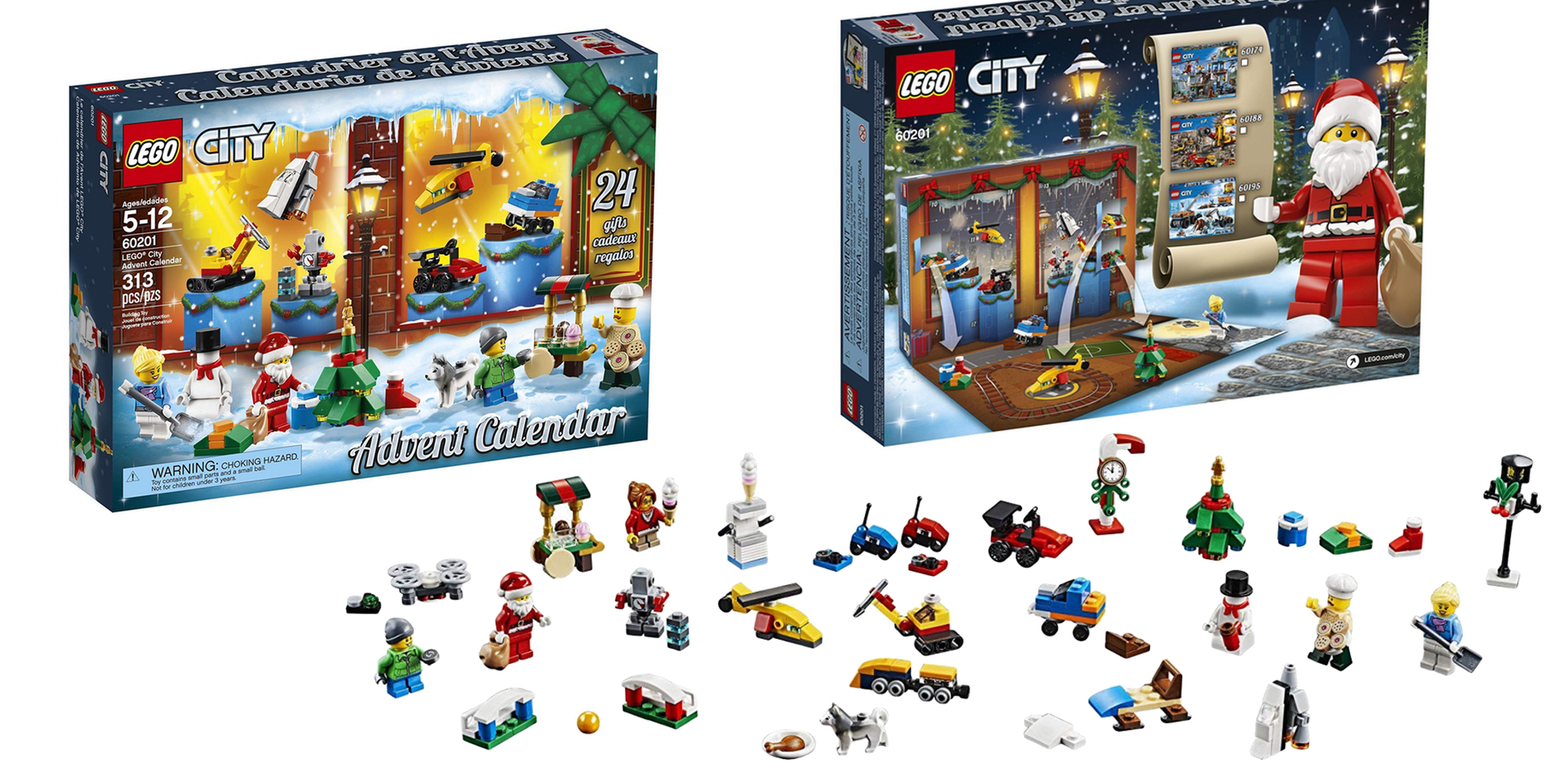 LEGO's City Advent Calendar packs 24 miniature builds at 22 (Reg. 30