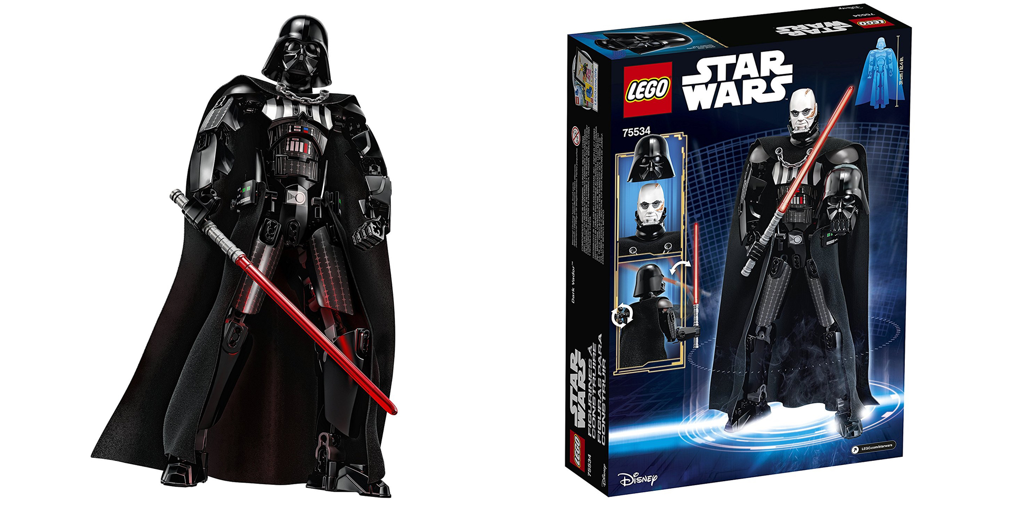 lego darth vader comparison