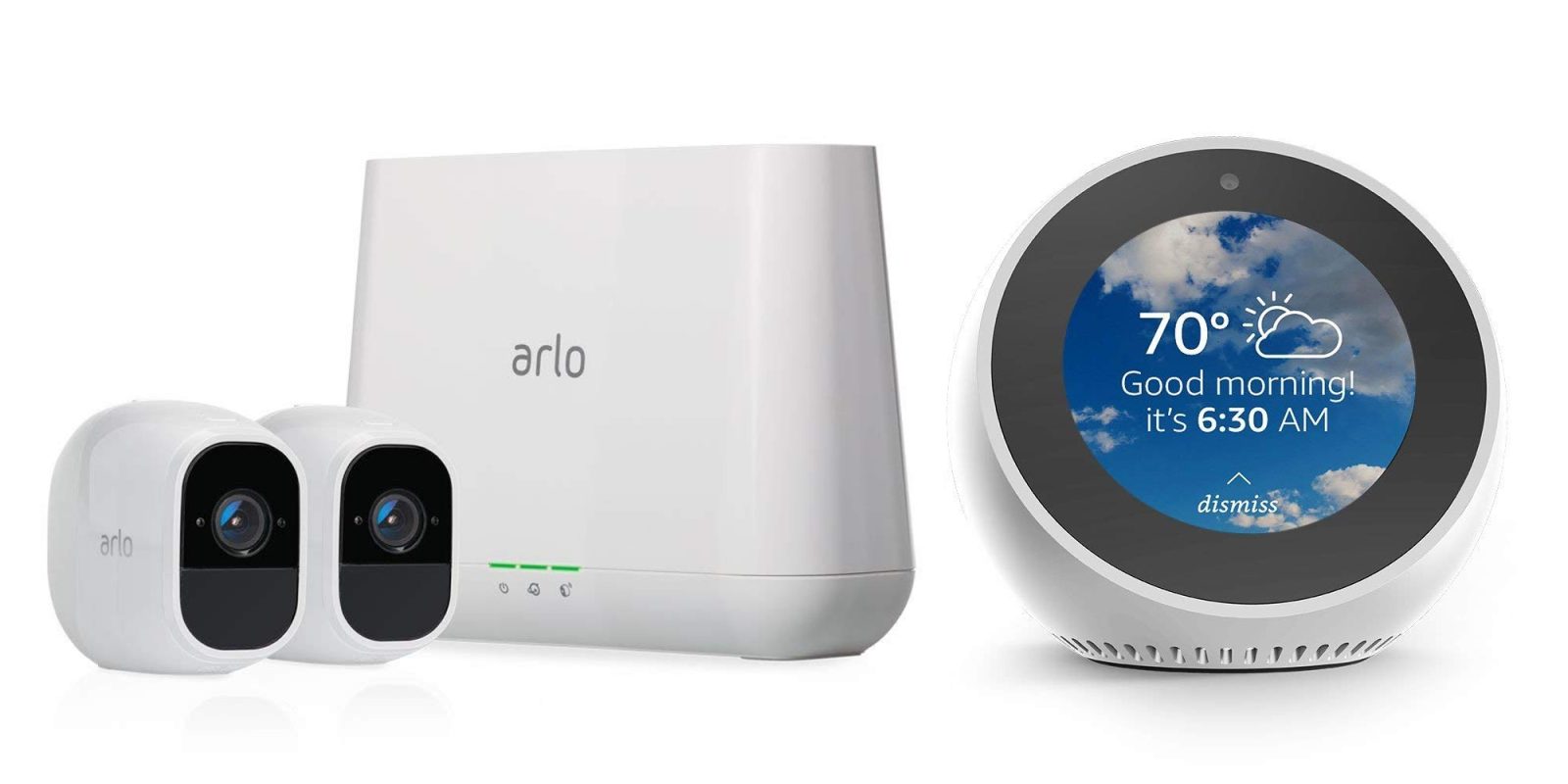 Score the Arlo Pro 2 Camera System bundled w/ an Echo Spot for 430