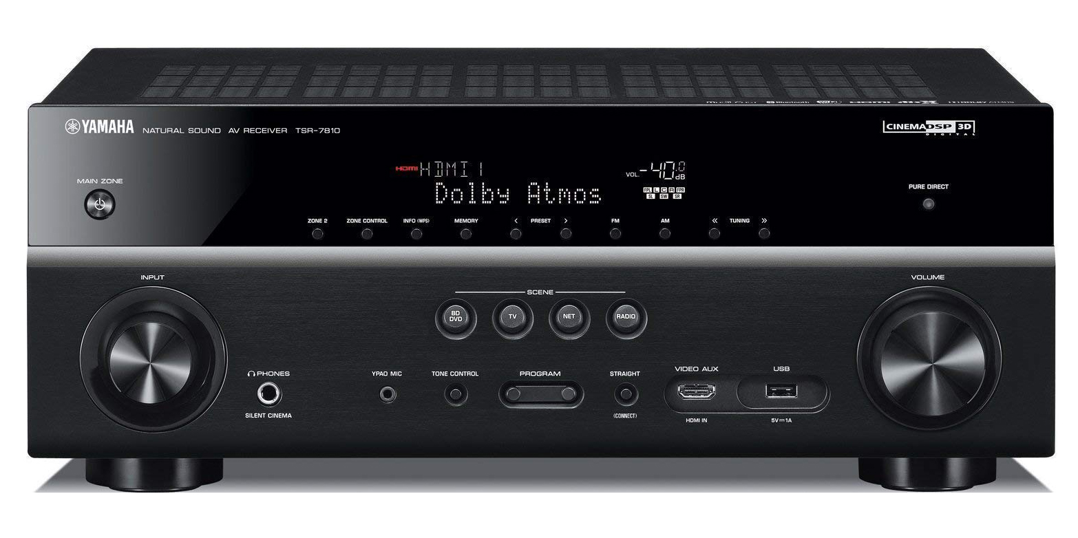 AirPlay, Dolby Atmos, and 4K highlight this Yamaha A/V Receiver: $330