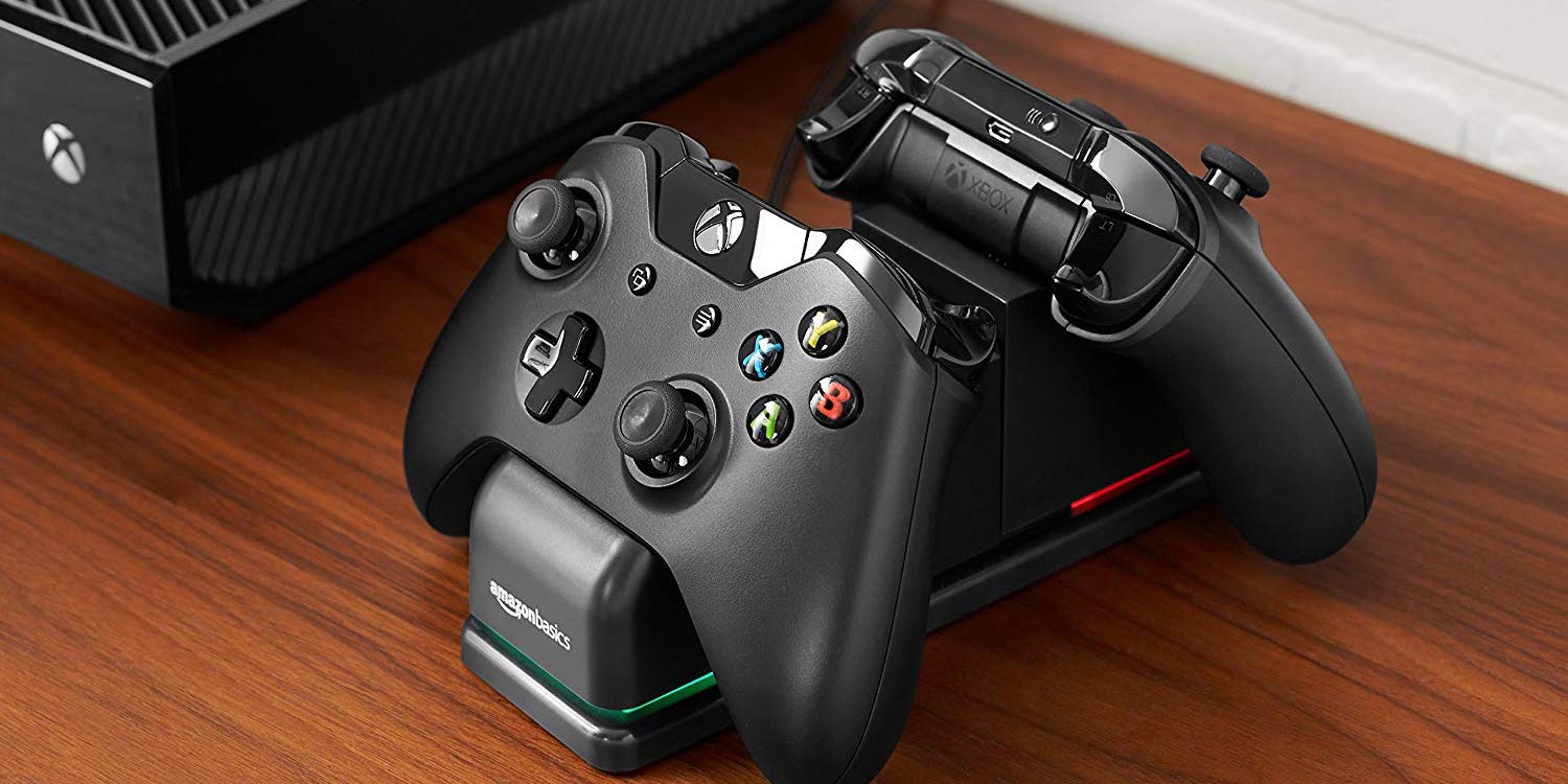 The AmazonBasics Dual Xbox One Controller Charger is within 1 of all