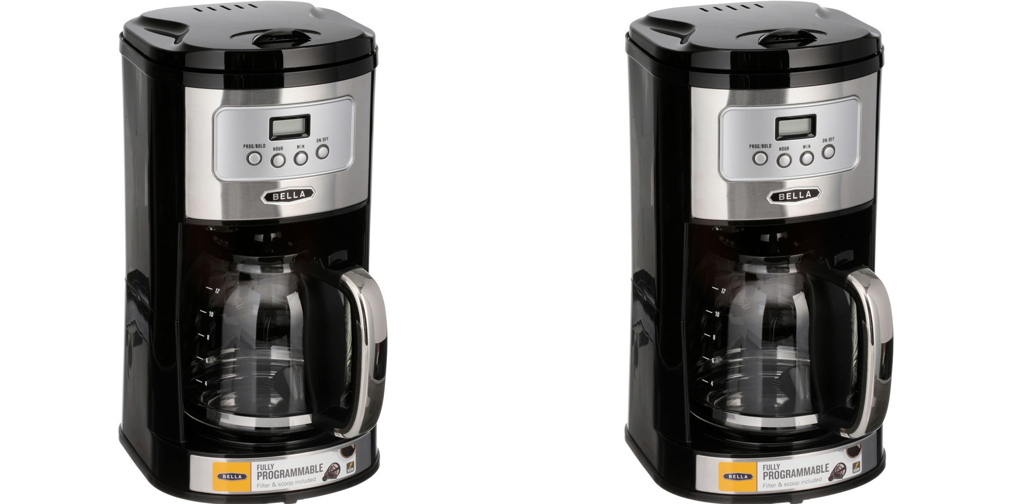 Wake up to coffee w/ this 12-cup programmable brewer for just $13.50