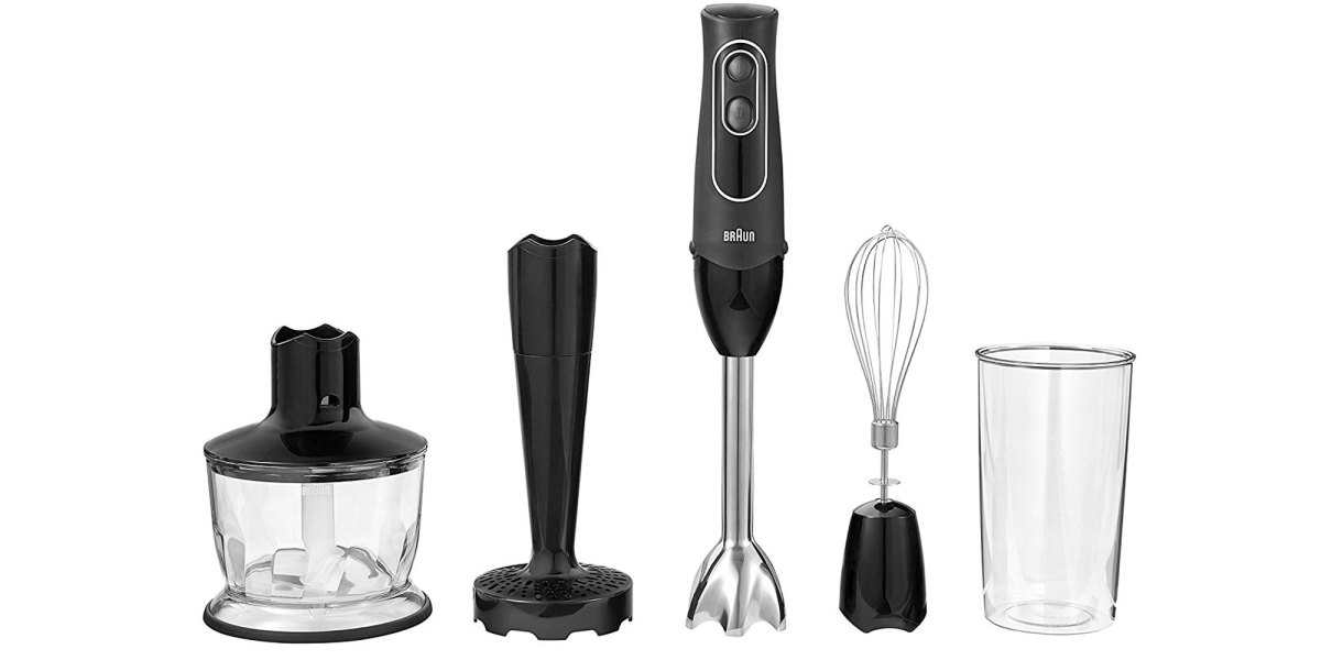 Braun's hand blender kit makes great smoothies or milkshakes 60 (Reg