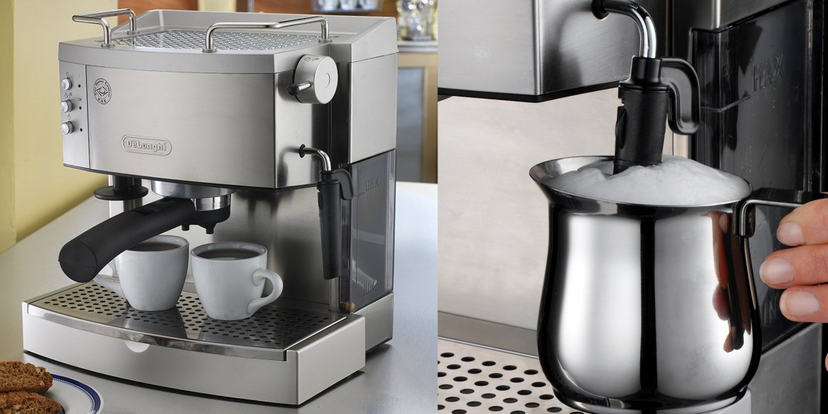 DeLonghi Stainless Steel Pump Espresso Maker drops to $152 (Reg. up to