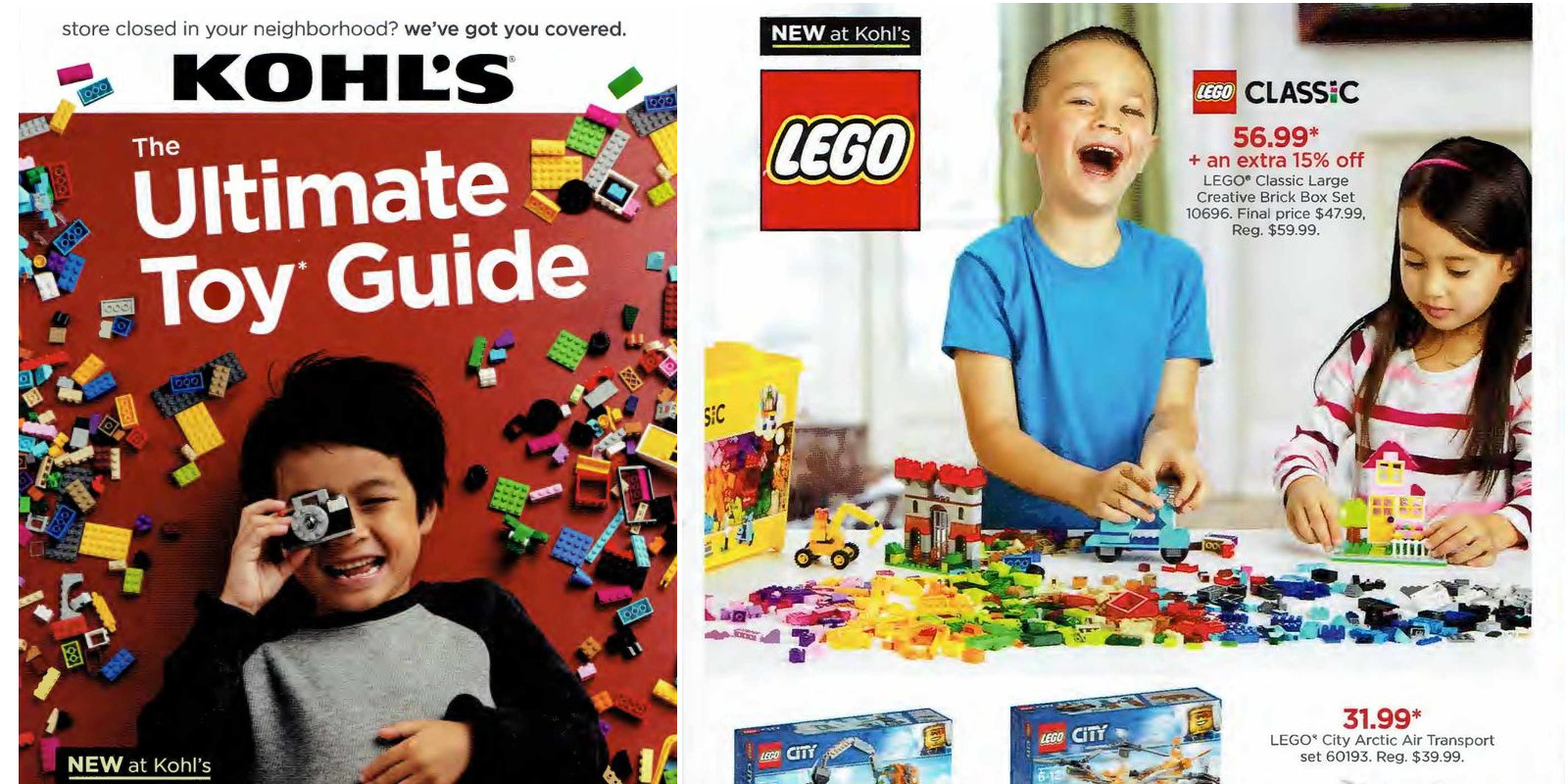 Kohls lego hot sale toys