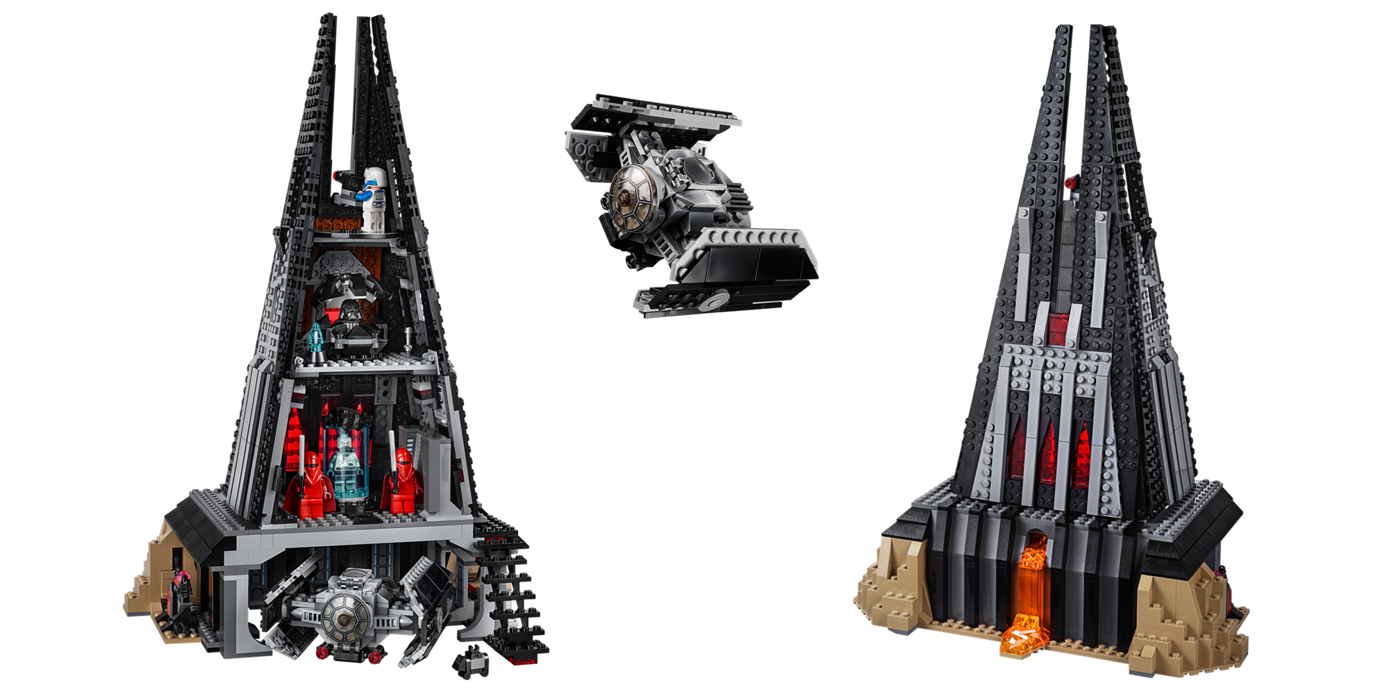 legos darth vader castle