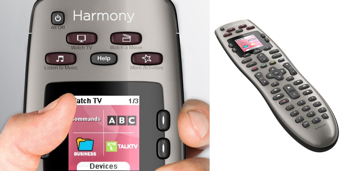 Turn remotes into 1 w/ Harmony 650 remote for $30 (Reg. $40+)