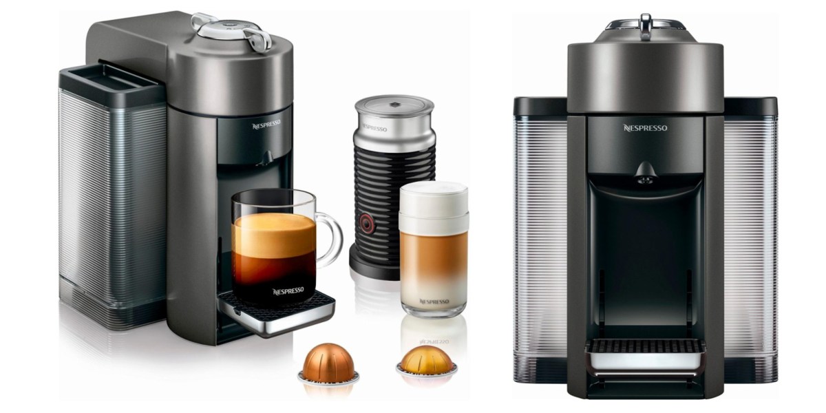 Get cappuccino at home w/ a Nespresso Vertuo Espresso Machine at $165 ...