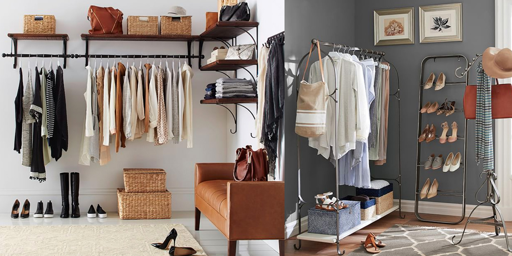 Pottery Barn Apartment turns any space into a walkin closet w