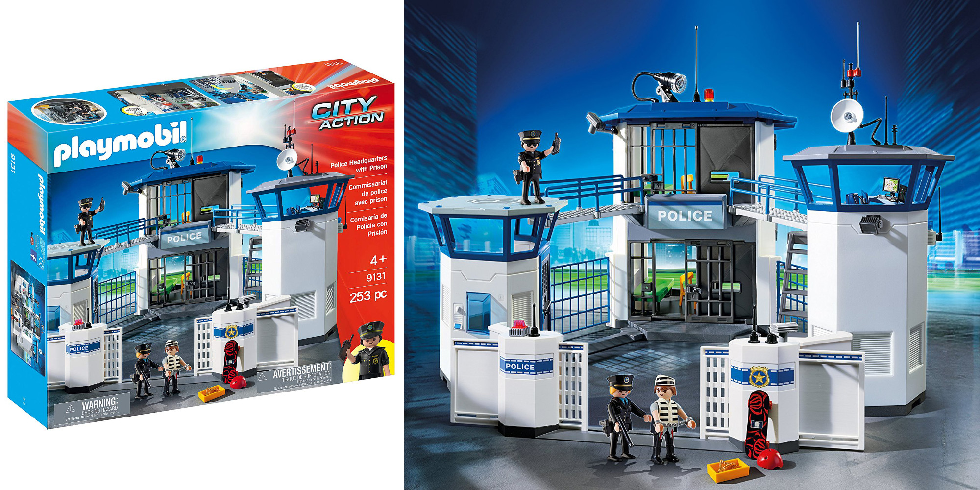 Playmobil City Action Commissariat de Police avec Prison 6919