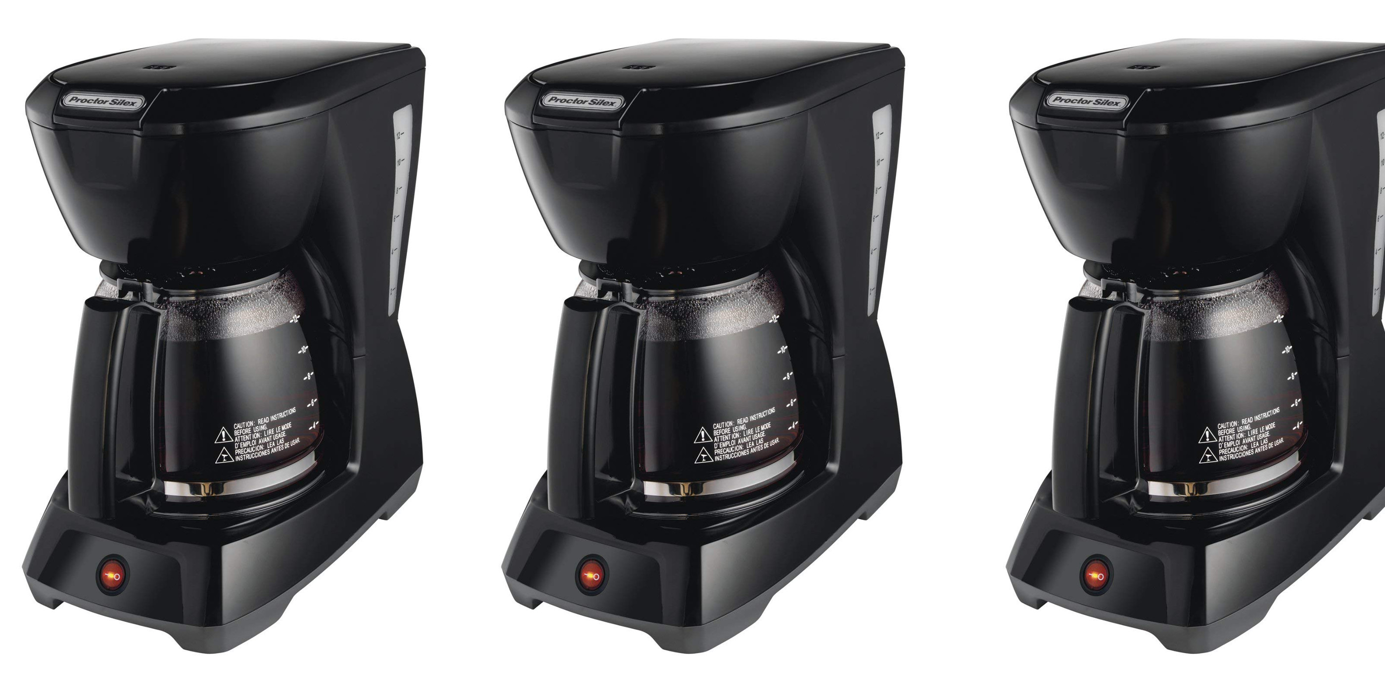 Proctor Silex 12-Cup Coffee Maker - Black