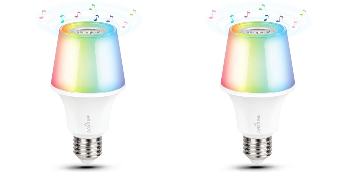 Sengled S Latest Smart Rgbw Led Bulb Also Has A Bluetooth Speaker For 28 Shipped 9to5toys