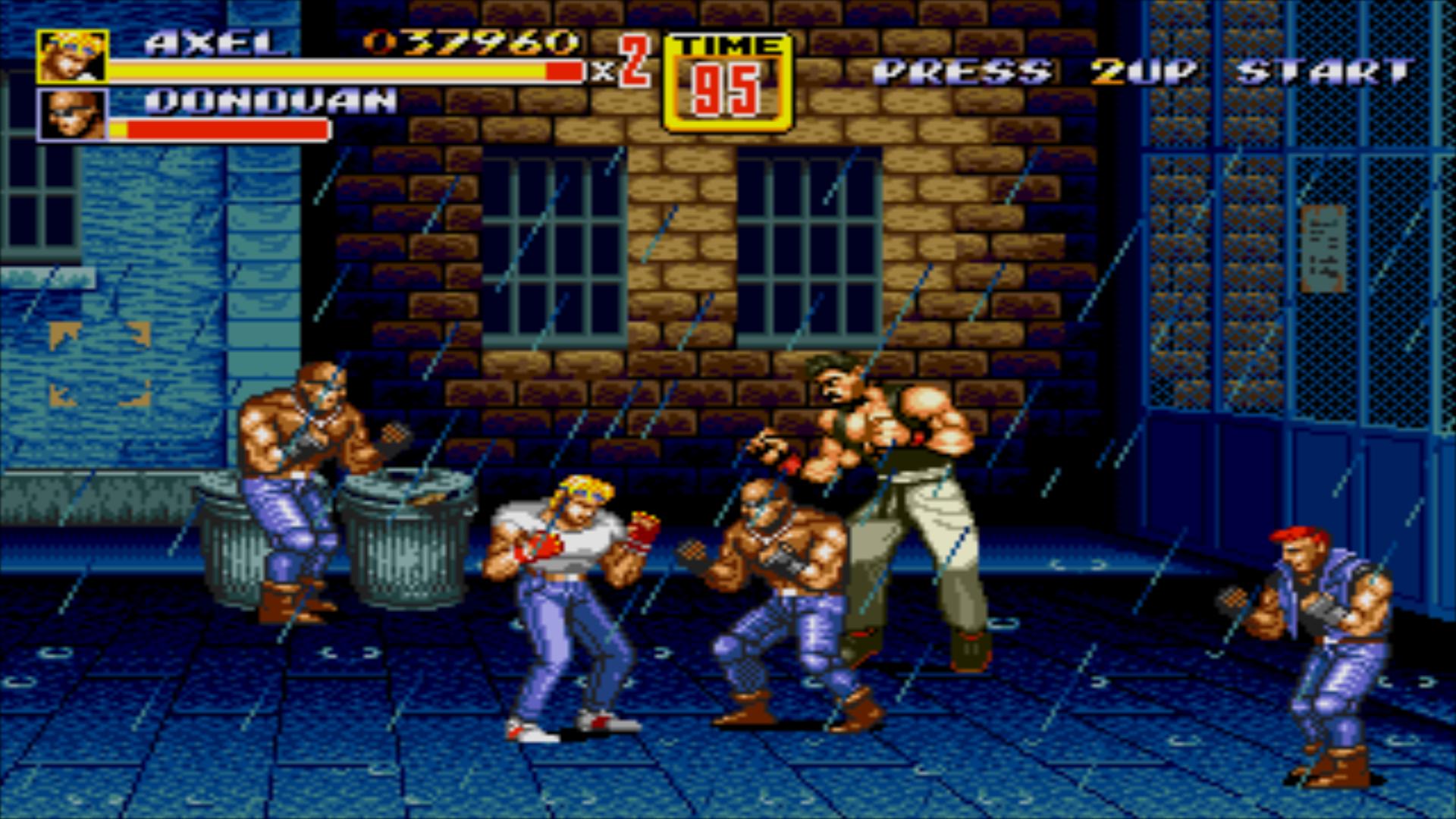 Street of rage sega сколько уровней