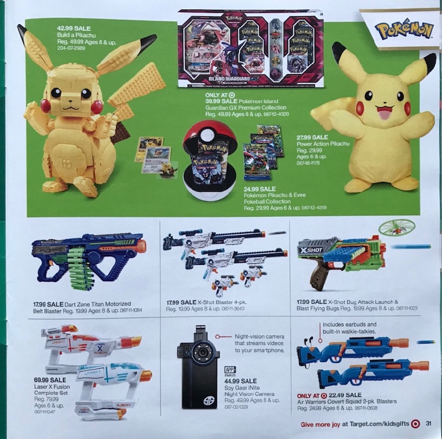 Target Toy Book 2018 25 off coupons, LEGO, NERF, more 9to5Toys