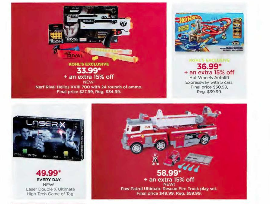 Kohl’s Black Friday Toy Guide is here w/ LEGO, FAO Schwarz, Hot Wheels, more