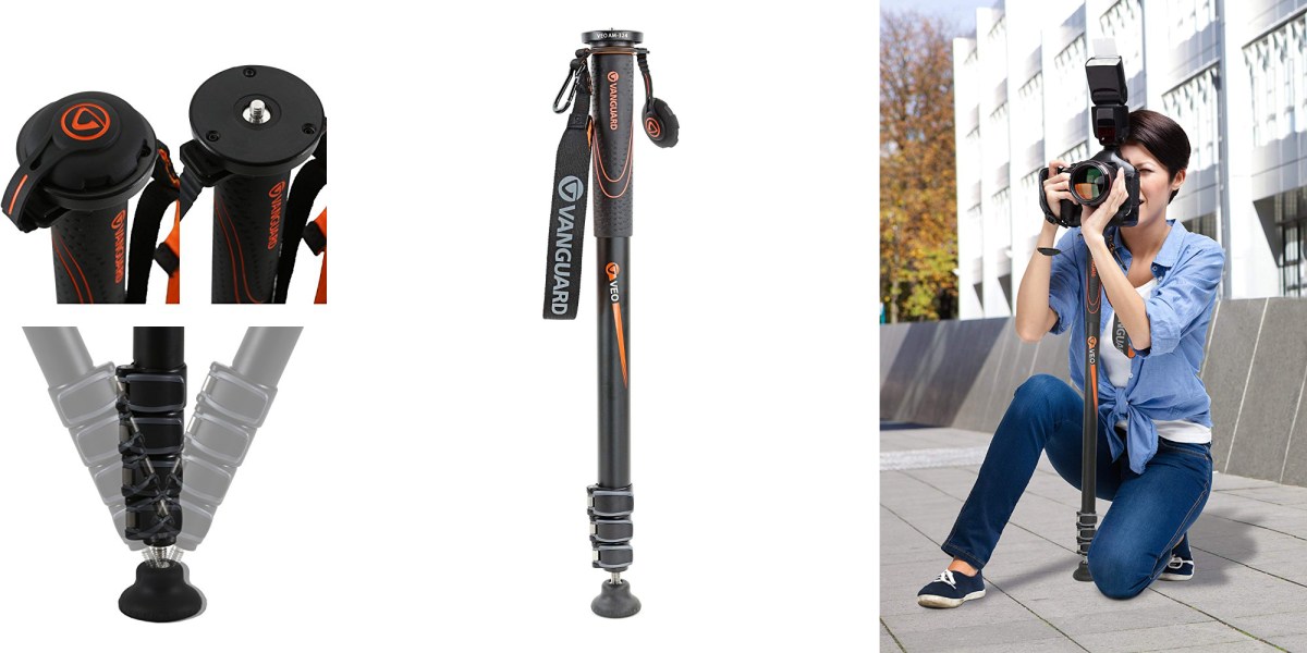 Vanguard's Monopod will help you snap sharper photos and record