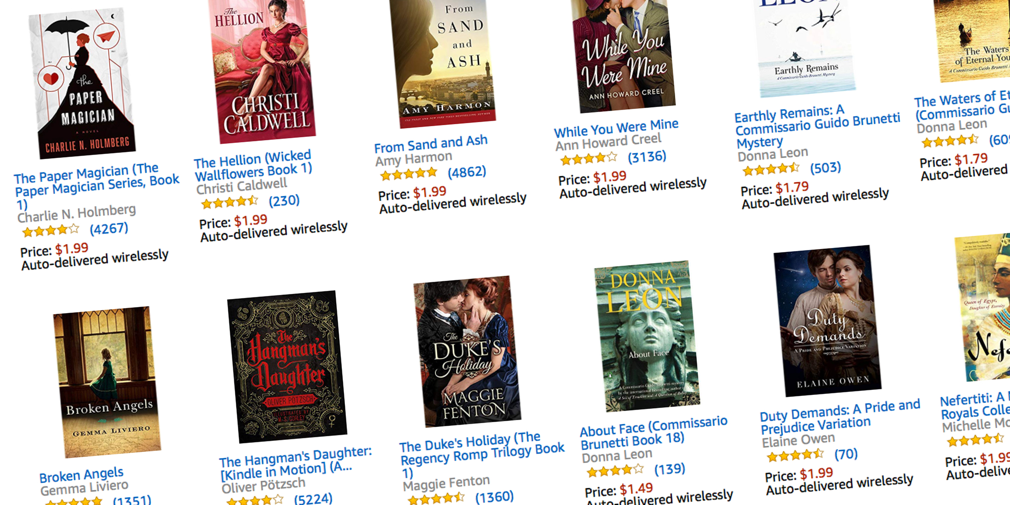 Enjoy a new toprated historical fiction eBook starting at 2 in today