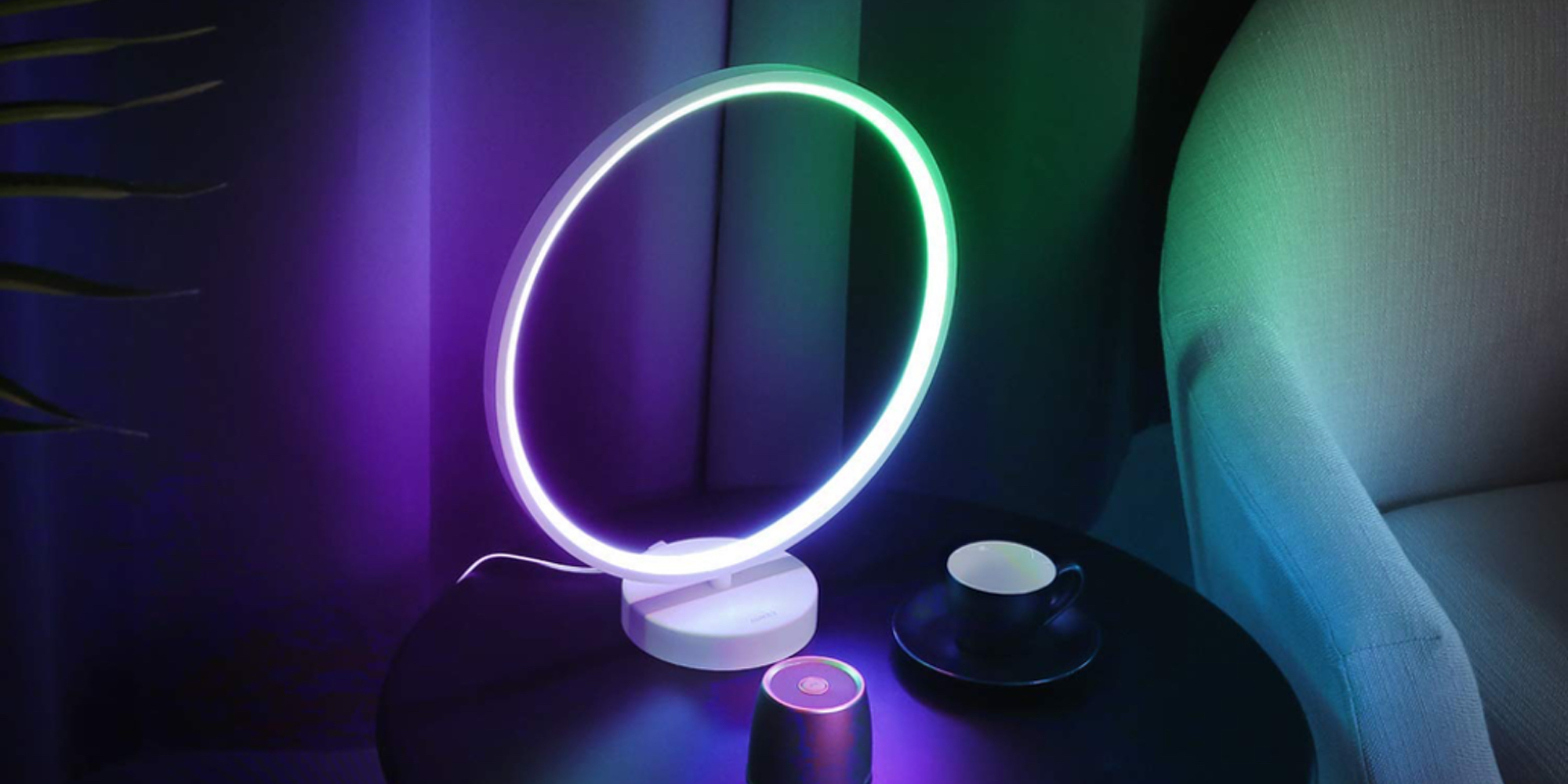 Aukey's Aura LED Ring Lamp brings home ambient lighting for 44.50 (20