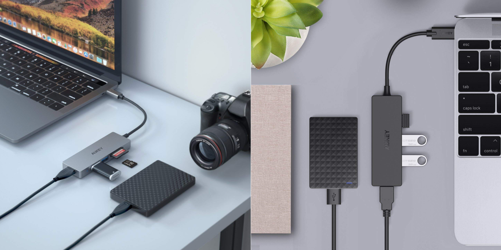 Aukey USB-C Hubs