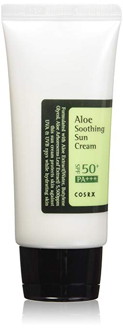 cosrx aloe sun cream spf