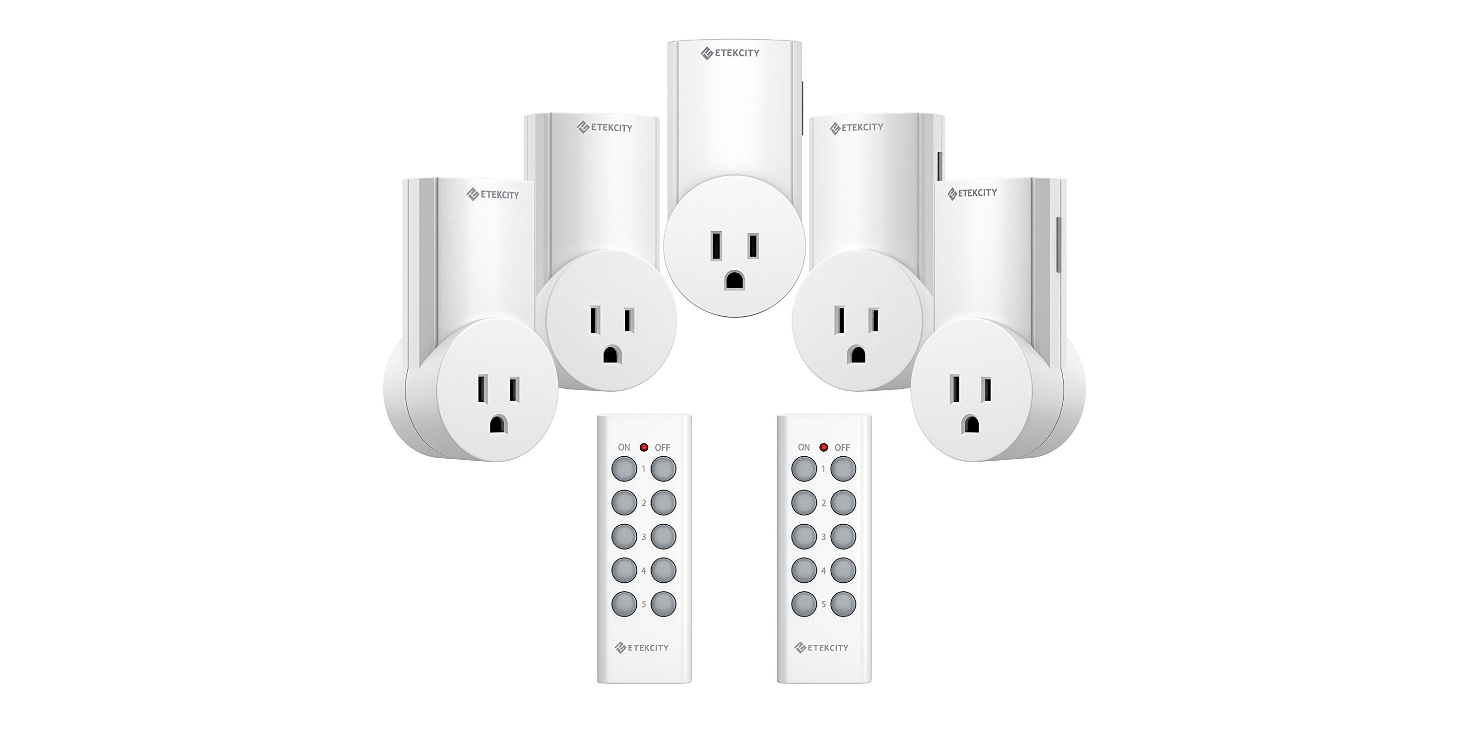 Control your Christmas lights w/ a 5pack of Etekcity Remote Outlets 23 (10 off)