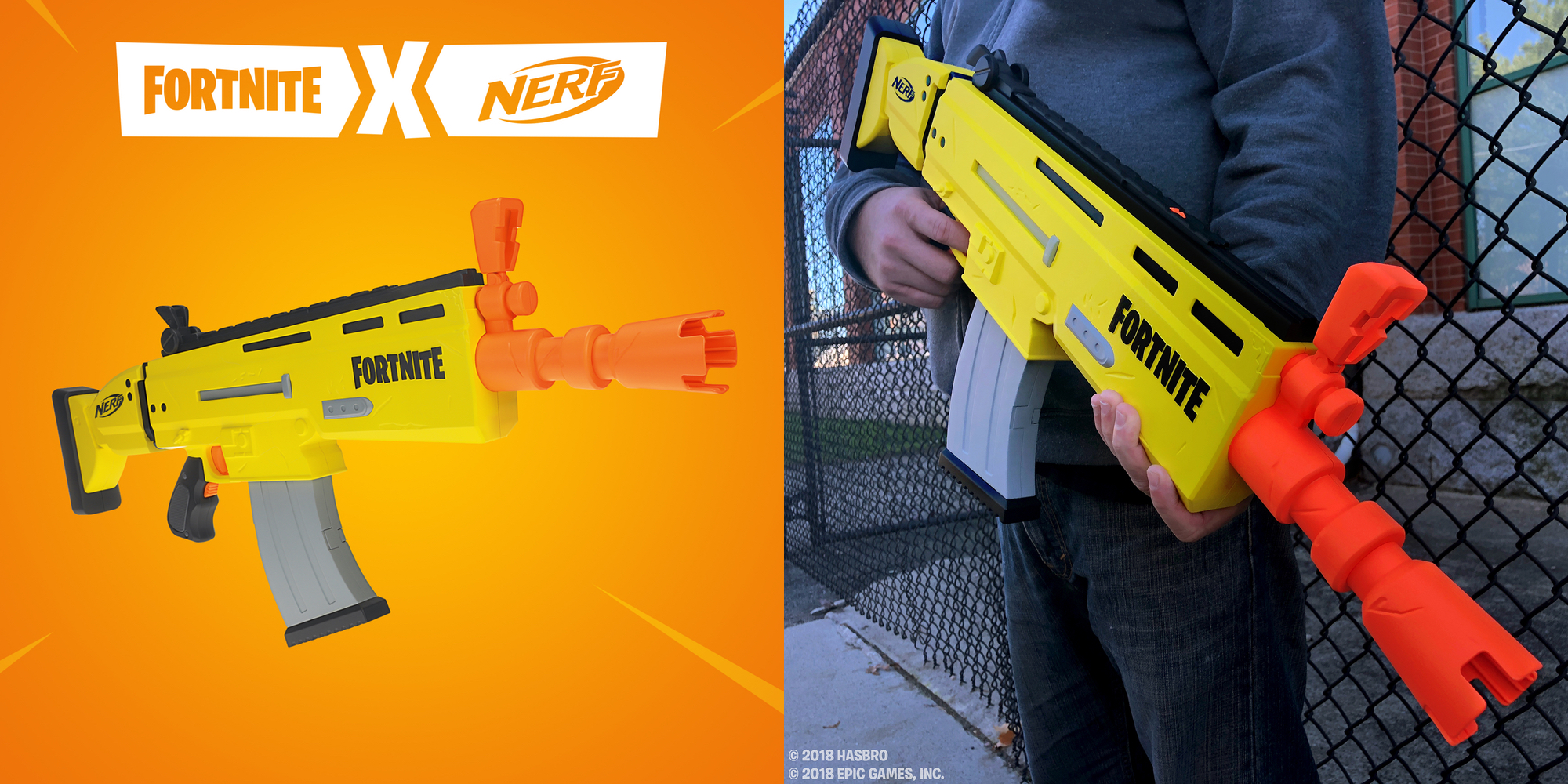 Nerf scar hot sale fortnite gun