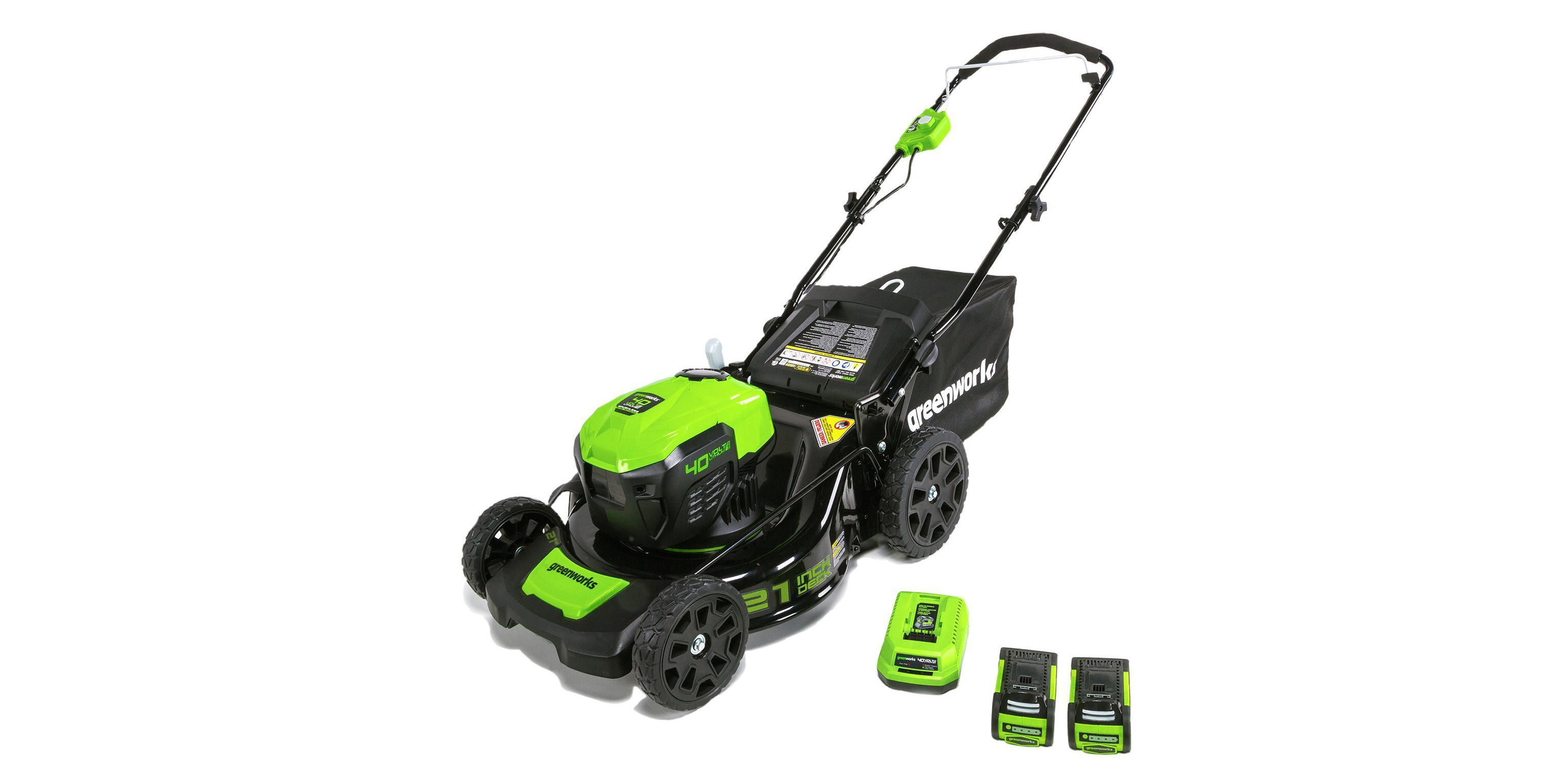 Ditch the oil and gas for Greenworks' 21-inch 40V Electric Mower: $200 ...