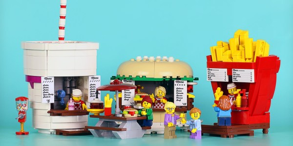 LEGO Ideas October Food Stand Diners