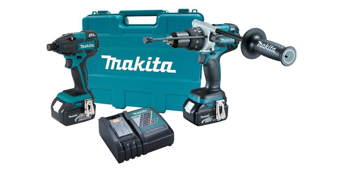Weekend warriors need this Makita 18V Combo Drill Kit w/ 2 batteries