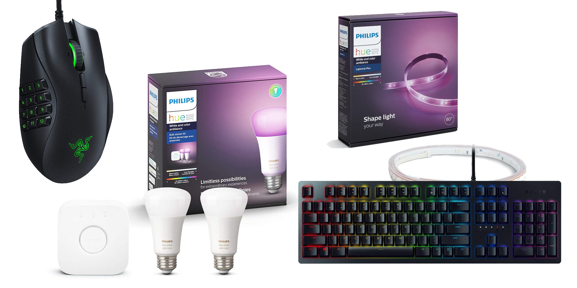 Level up your gaming experience w/ this $392 Philips Hue & Razer Chroma bundle - 9to5Toys