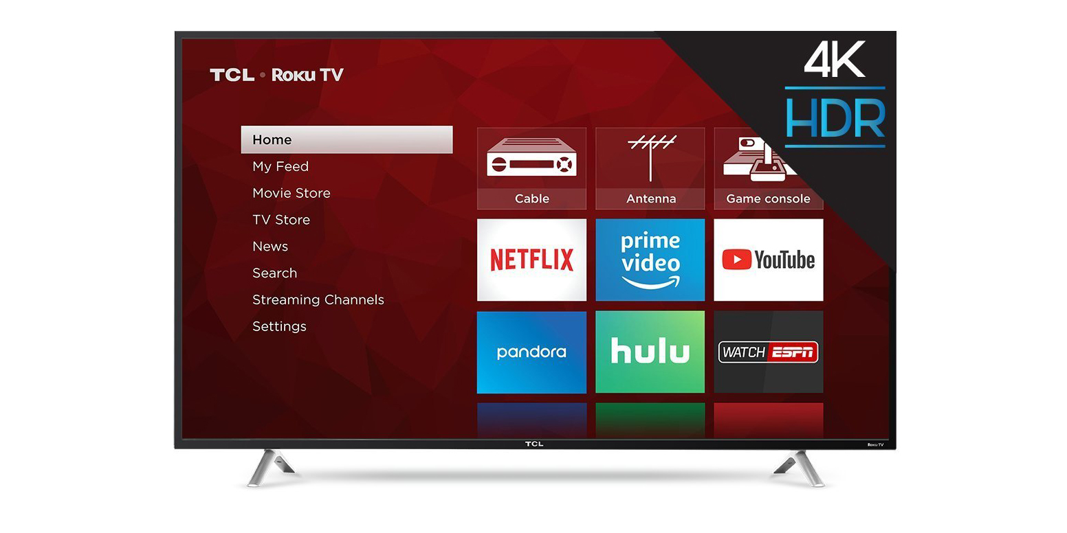 TCL's 55-inch 4K UHD TV has built-in Roku superpowers for $340 shipped ...