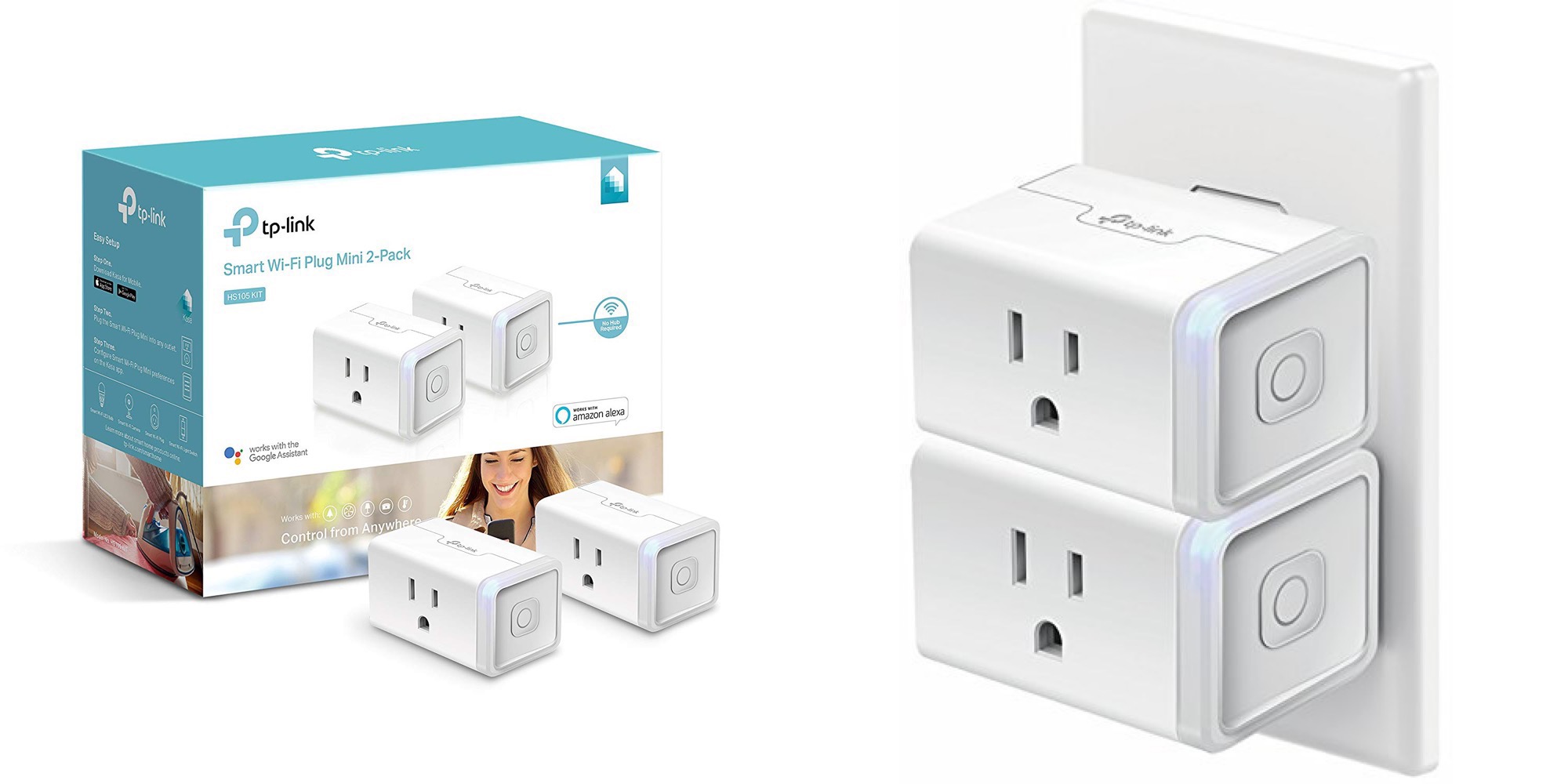 TP-Link Smart WiFi Plug Mini (2-Pack)