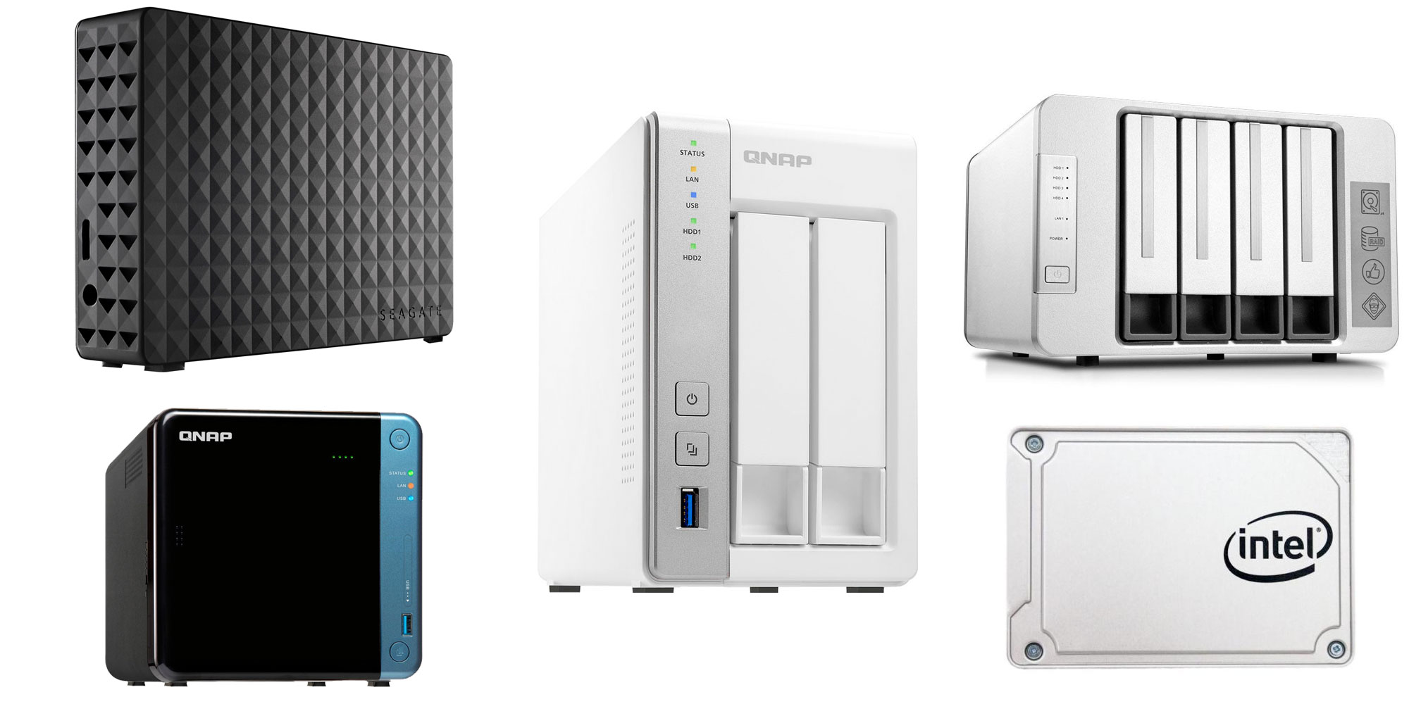 Black Friday Storage Deals from 55 QNAP 2bay NAS, SSDs, desktop HDDs