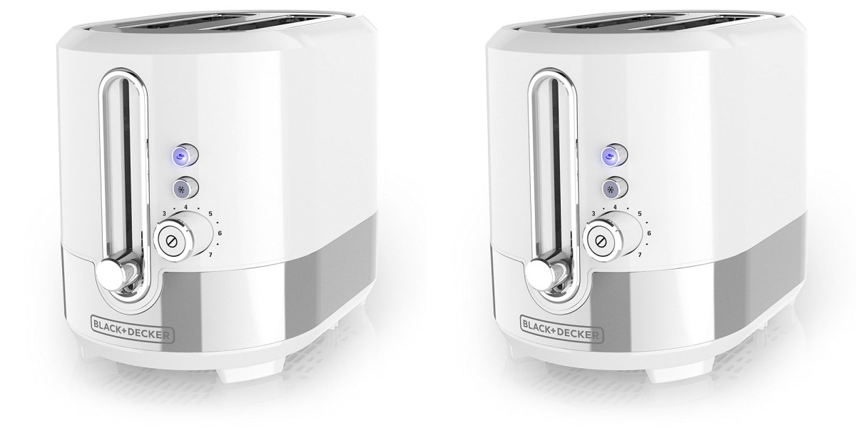BLACK+DECKER's 2slice toaster is perfect for smaller homes or dorms at