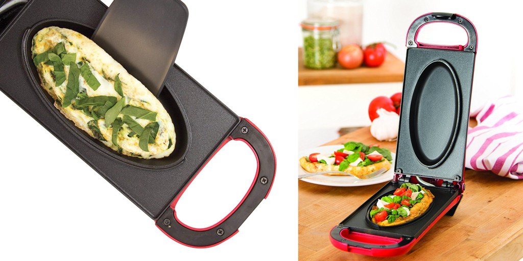 The Dash Flip Nonstick Omelet Maker just hit its  all-time low at $18  (Reg. $30)